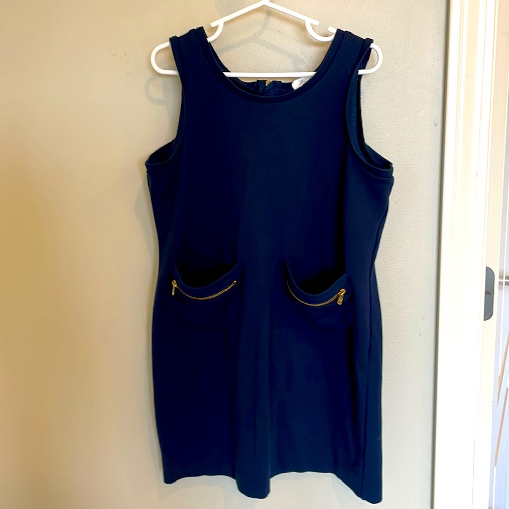 Egg Girls size 10 navy dress